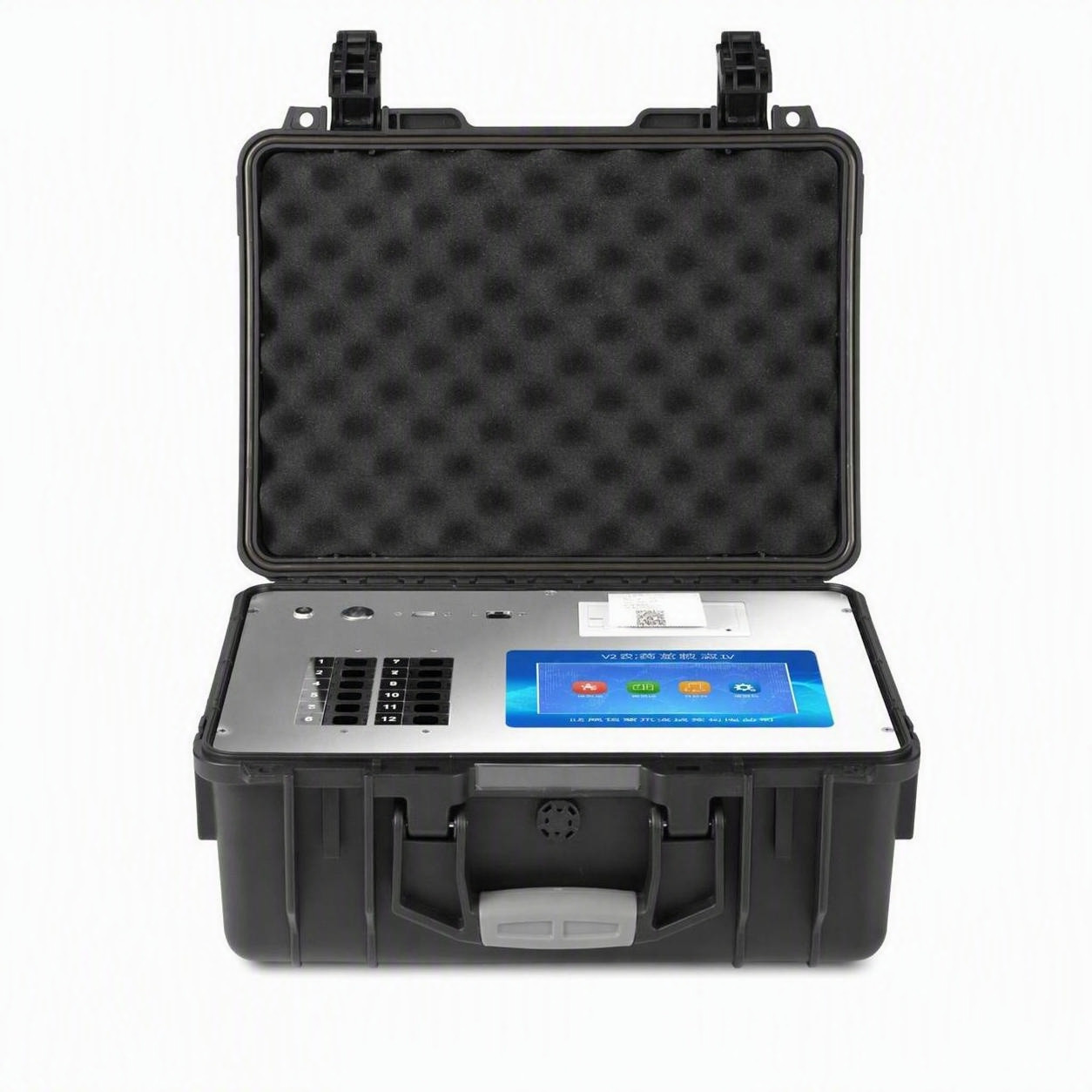 Portable Pesticide Residue Tester Multi-channel Analyzer HM-NY12 Pre-prepared Food Analysis