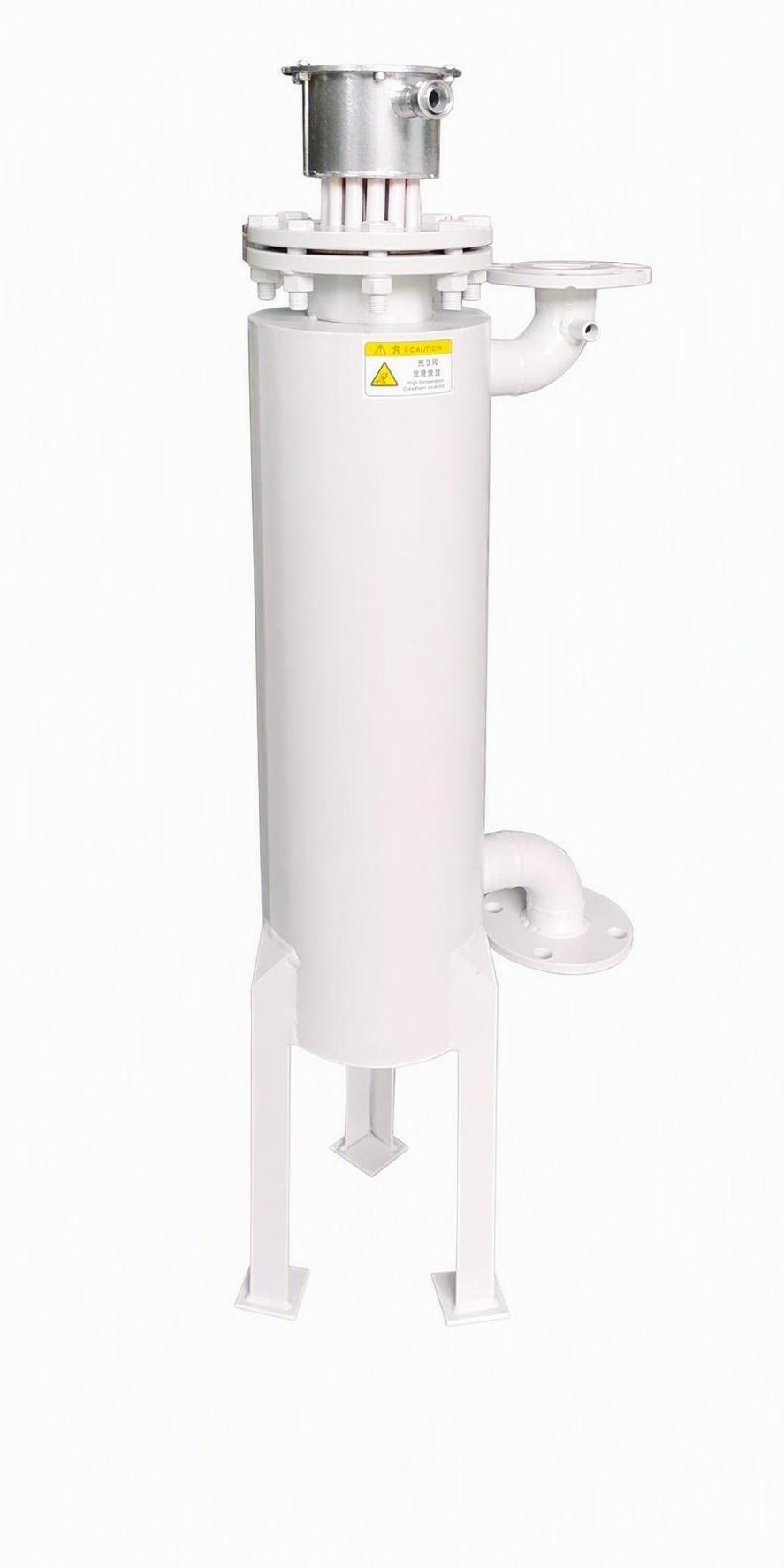 Custom Vertical Explosion-Proof Marine Pipeline Electric Heater for Compressed Air Liquids Gas Exhaust Circulation Heating