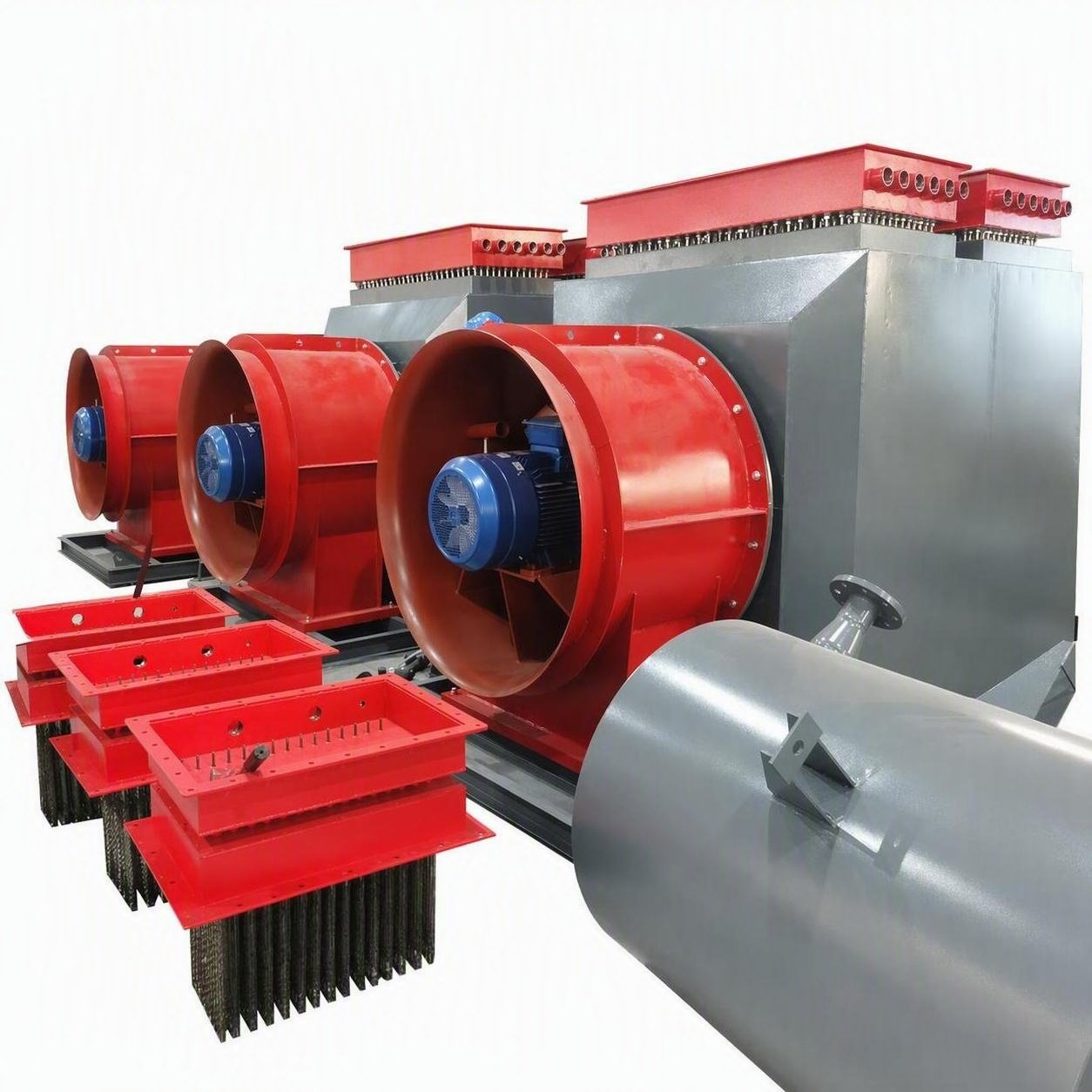 High-Power Industrial Electric Hot Air Furnace Mining Wellhead Air Heater Heating and Deicing Coal Safety Certified Duct Electric Heater