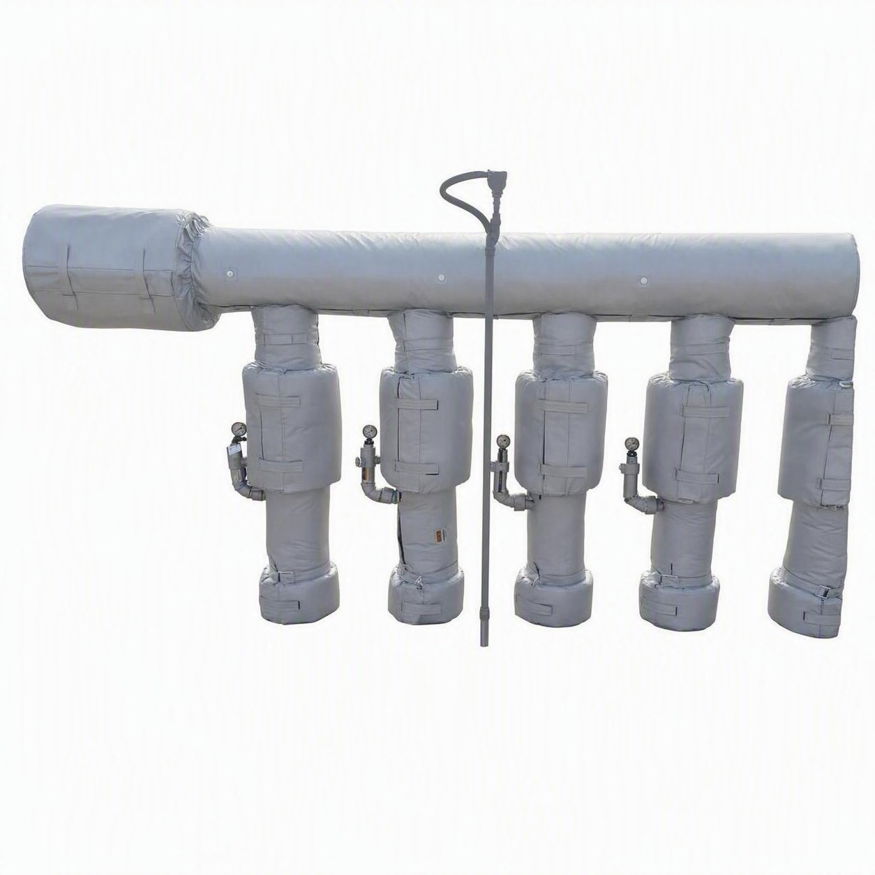 Valve Insulation Cover Industrial Flexible Removable Insulation Jacket Waterproof Fireproof