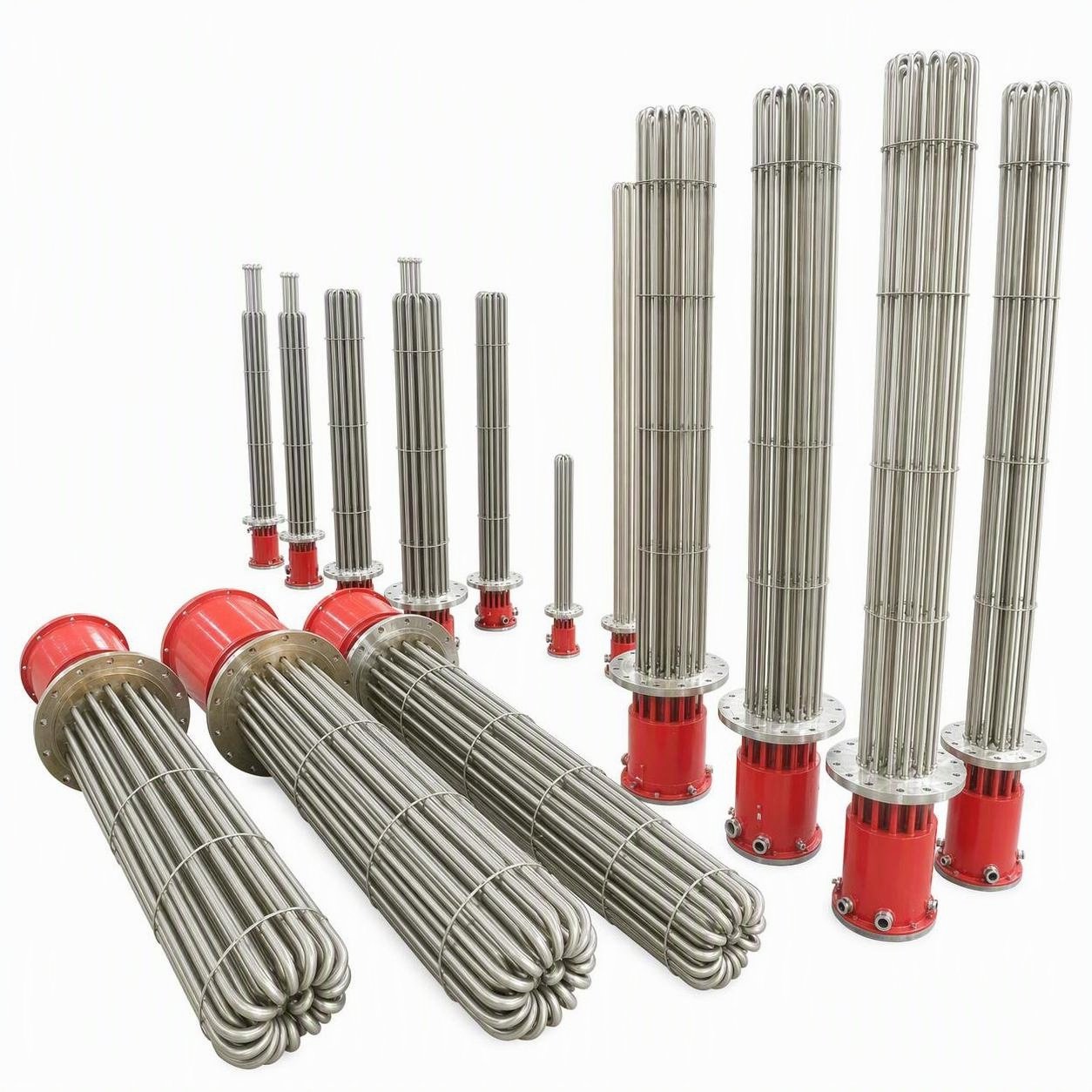 Zhongren Machinery Tubular Electric Heating Element Heating Tube, Easy Disassembly and Maintenance, Explosion-Proof Treatment Available