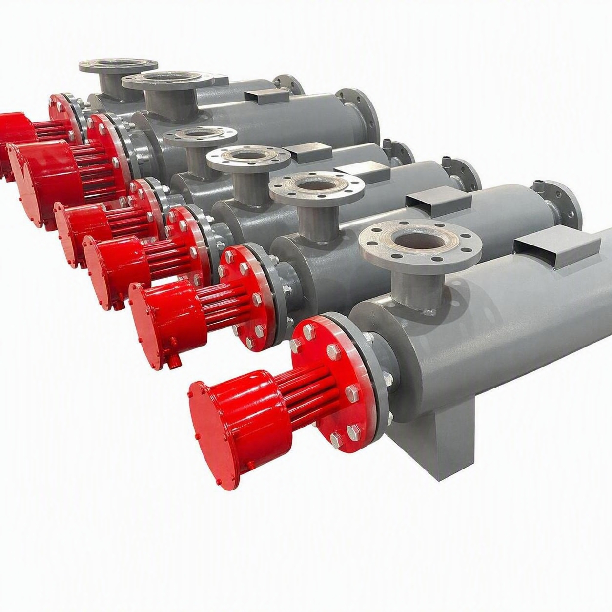 Zhongren Machinery Steam and Fluid Heating Equipment Pipeline Preheater Small Footprint Wide Media Compatibility